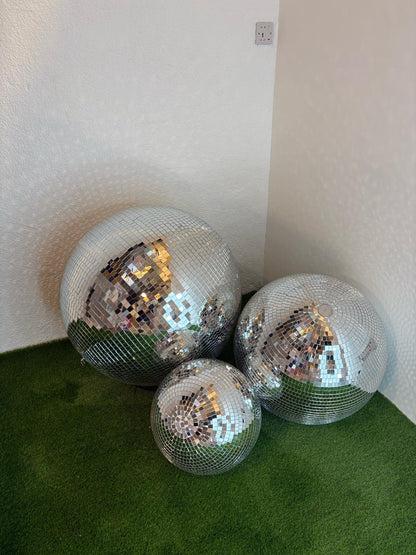 Set of 3 Disco Balls