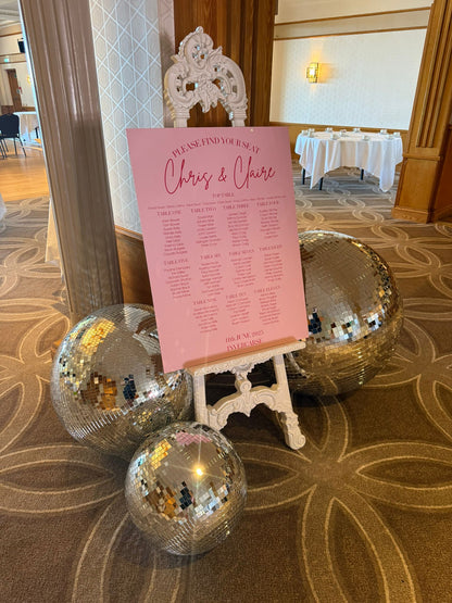 Set of 3 Disco Balls