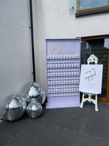 Champagne Wall - White LED