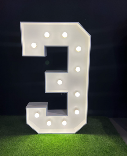 LED Light Up Letters