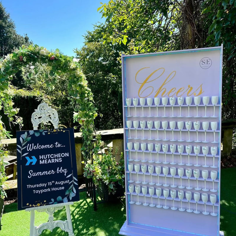 Champagne Wall - White LED