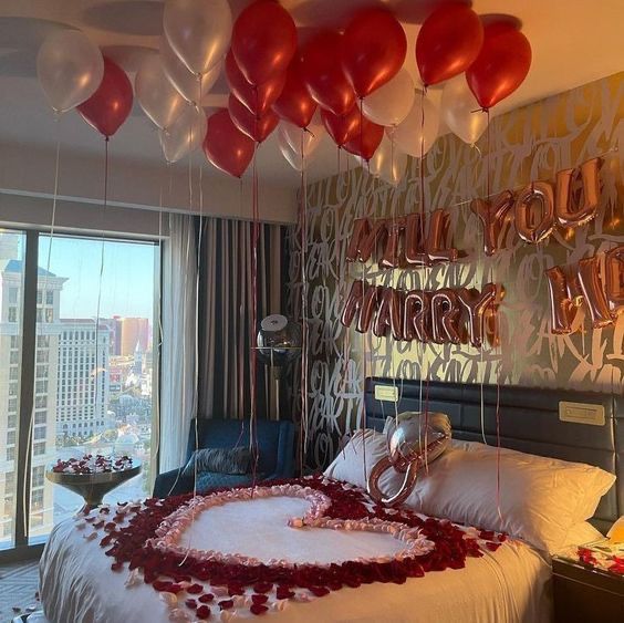 Classic Pop the Question Balloon Package